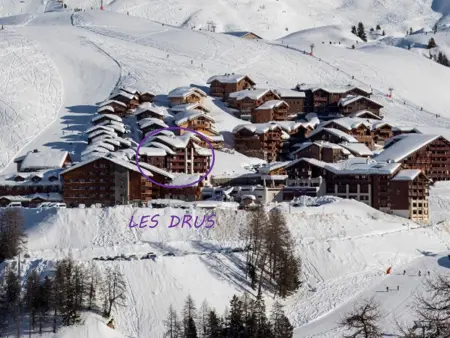 Appartement au pied des pistes avec terrasse, Appartement 4 personnes à Plagne Soleil - Photo 10