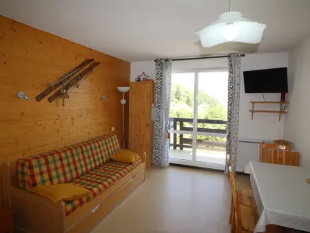 Appartement studio cabine bien rénové à 100m des pistes avec parking - Auris en Oisans - Photo 2