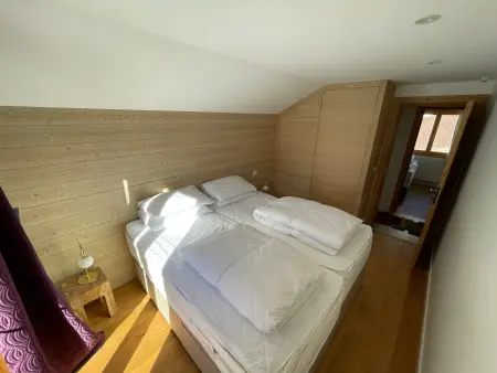 Duplex rénové 2020, 4 chambres, balcon, parking à La Clusaz - Photo 4
