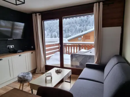 Moderne appartement avec grande terrasse exposée sud, parking, TV et internet - 4 personnes - Photo 2