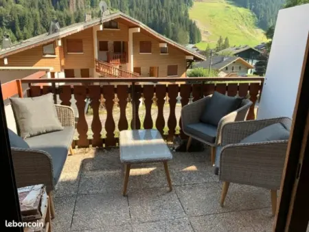 Moderne appartement avec grande terrasse exposée sud, parking, TV et internet - 4 personnes - Photo 6