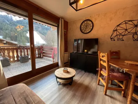 Châtel : 2 pièces pour 4 pers, terrasse, parking - Photo 1