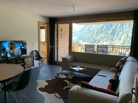 Superbe appartement à Châtel avec parking privatif, 3 chambres pour 6 personnes - Photo 2