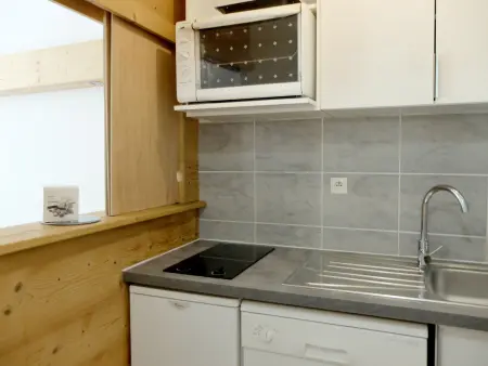 Studio Cabine 4 Pers. Ski aux Pieds Balcon Sud Animaux Ok - Photo 6