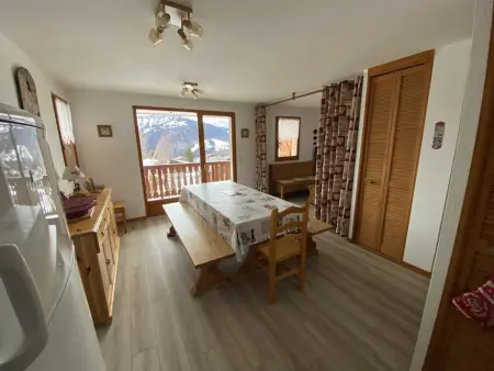 Duplex 8 pers. à 200m des pistes avec garage, Appartement 8 personnes à Crest Voland - Photo 2