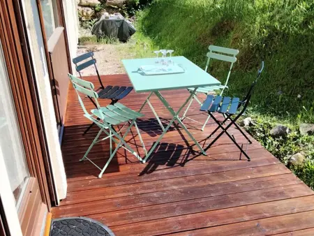 Charmant appart 4 pers. avec chambre indép., terrasse, Wi-Fi, parking, skis, proche Crest-Voland - Photo 5