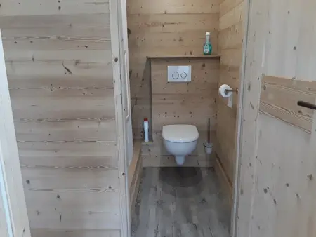 Charmant appart 4 pers. avec chambre indép., terrasse, Wi-Fi, parking, skis, proche Crest-Voland - Photo 6