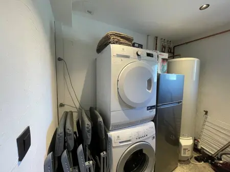 Appartement rénové, 6 pers, 2 ch + coin montagne, centre Crest-Voland, parking, skiroom, WIFI - Photo 13