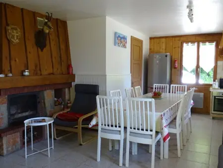 Chalet spacieux 10 pers. avec jardin, cheminée, cuisine équipée à Cohennoz, proche nature - Photo 1