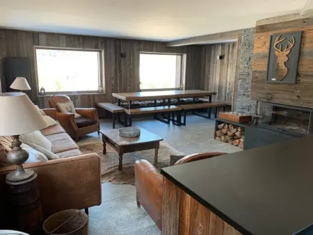 Duplex 11 pers. au centre de Crest-Voland, cheminée, ski-room, wifi, non fumeurs - Photo 1
