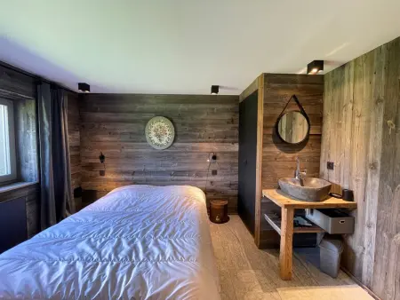 Duplex 11 pers. au centre de Crest-Voland, cheminée, ski-room, wifi, non fumeurs - Photo 6
