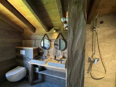 Duplex 11 pers. au centre de Crest-Voland, cheminée, ski-room, wifi, non fumeurs - Photo 11