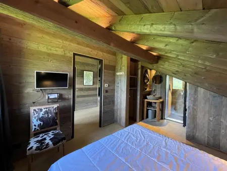Duplex 11 pers. au centre de Crest-Voland, cheminée, ski-room, wifi, non fumeurs - Photo 12