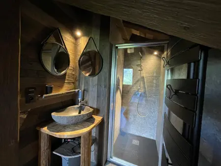 Duplex 11 pers. au centre de Crest-Voland, cheminée, ski-room, wifi, non fumeurs - Photo 13