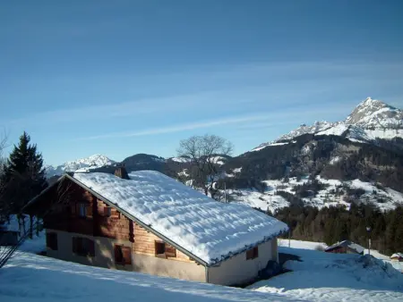 Chalet 8 pers. à 350m des pistes, 4 ch., WiFi, garage, poêle à bois, ensoleillé, Crest-Voland - Photo 7