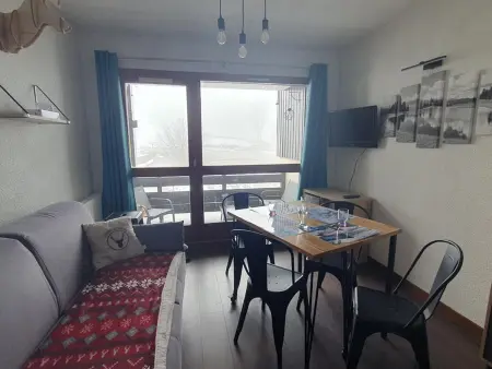 Studio 4 pers., proche pistes (80m) & centre village (200m), bien équipé, animaux acceptés - Photo 3