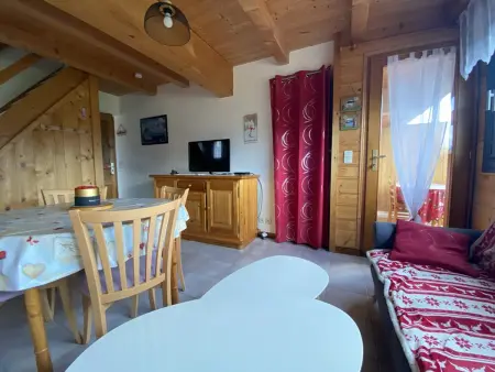 Duplex cosy 4 pers à Crest-Voland, proche pistes, parking, wifi - Photo 5