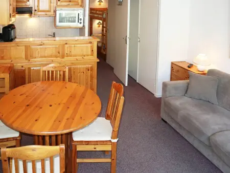 Grand studio 4 pers, skis aux pieds, balcon Sud, Appartement 4 personnes à Les Orres - Photo 2