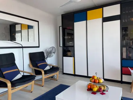 Appartement lumineux 2 pièces pour 4 à Banyuls-sur-Mer avec lave-vaisselle et vue mer - Photo 3