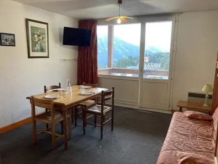Studio lumineux 4 pers, pieds des pistes, balcon sud, proche sports et commerces - Photo 2