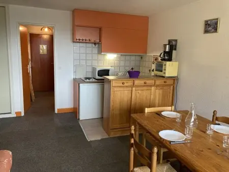 Studio lumineux 4 pers, pieds des pistes, balcon sud, proche sports et commerces - Photo 4