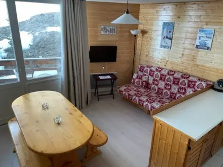 Appartement 3 pièces, 7 pers. avec WIFI, à 20m des pistes, balcons et casier à skis - Photo 1