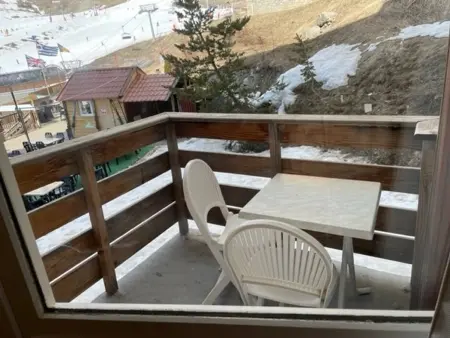Appartement 3 pièces, 7 pers. avec WIFI, à 20m des pistes, balcons et casier à skis - Photo 9