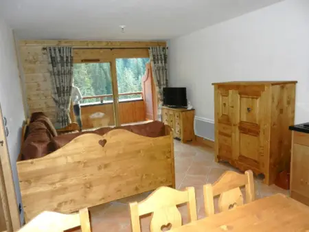 Appartement cosy 6 pers, balcon, piscine couverte, garage, Crest-Voland - Photo 2