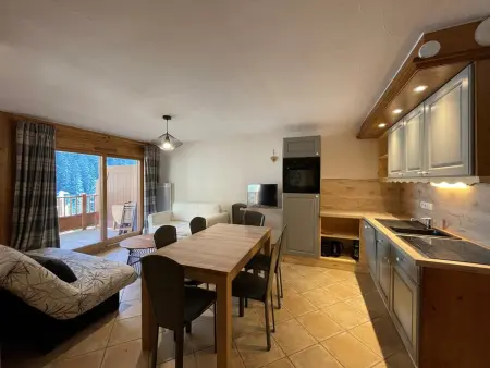 Appartement familial 6 pers. avec piscine, balcon et parking à Crest-Voland - Photo 10