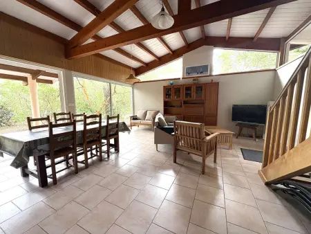 Villa en lisière de forêt avec jardin, à 1,5 km de l'Océan, idéale pour des vacances reposantes - Photo 7