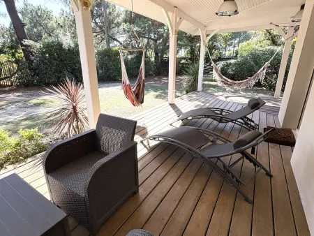 Villa familiale au Cap Ferret: face aux dunes, proche plage, grand jardin et terrasse, 10 pers - Photo 4