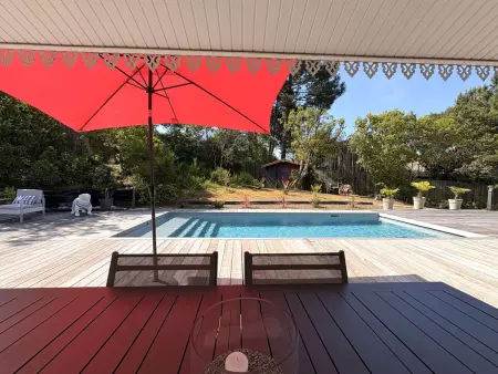 Villa spacieuse avec piscine chauffée, jardin et terrasse à Petit-Piquey - Photo 1