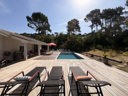 Villa spacieuse avec piscine chauffée, jardin et terrasse à Petit-Piquey - Photo 4