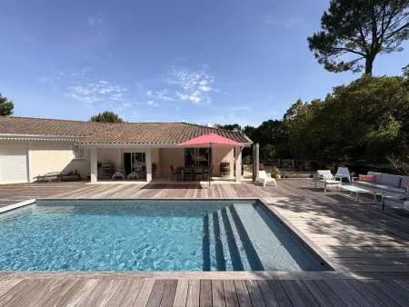 Villa spacieuse avec piscine chauffée, jardin et terrasse à Petit-Piquey - Photo 5
