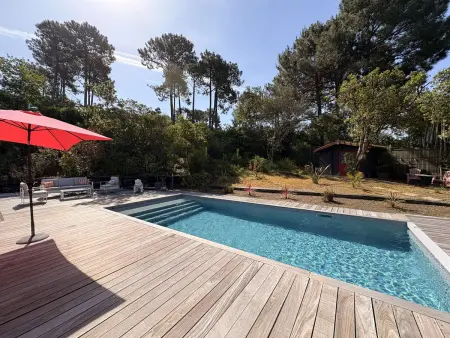 Villa spacieuse avec piscine chauffée, jardin et terrasse à Petit-Piquey - Photo 6