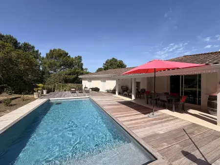 Villa spacieuse avec piscine chauffée, jardin et terrasse à Petit-Piquey - Photo 7