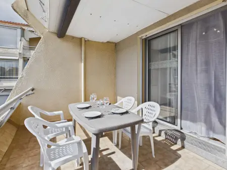 Appartement T2 avec Terrasse, Piscine et Parking Privé - 4 Pers. - Photo 1