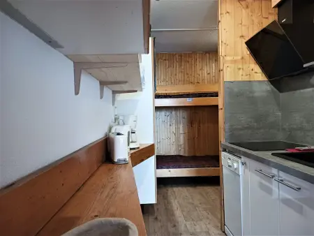 Studio 30m² sud, wifi, animaux ok, Arc 1600, Appartement 4 personnes à Les Arcs 1600 - Photo 8