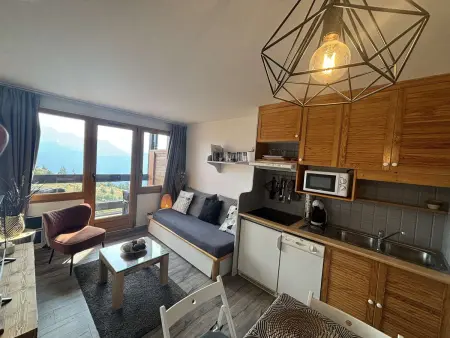 Appartement cosy pour 4 pers. avec balcon, parking et accès facile aux pistes - Alpe d'Huez - Photo 4