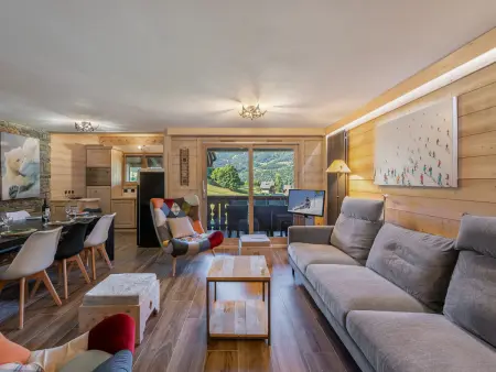 Duplex lumineux skis aux pieds avec accès piscine et parking - Photo 1