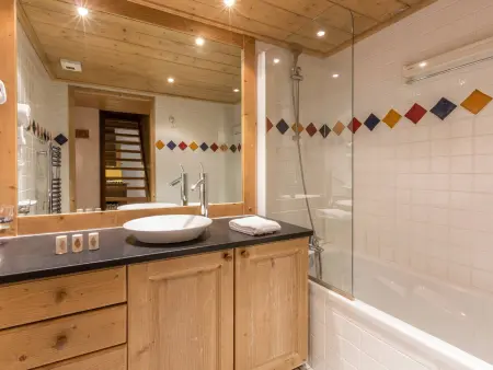 Duplex 10 pers avec spa et piscine, pied de pistes à Saint Martin de Belleville - Photo 11