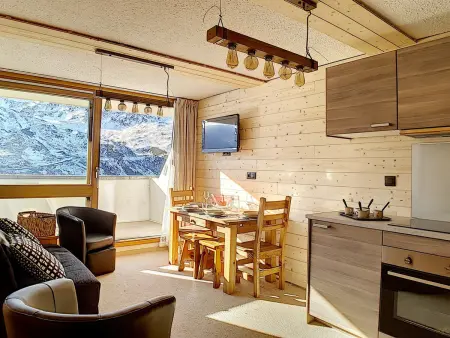 Studio rénové au pied des pistes avec Balcon et Wifi - Photo 1