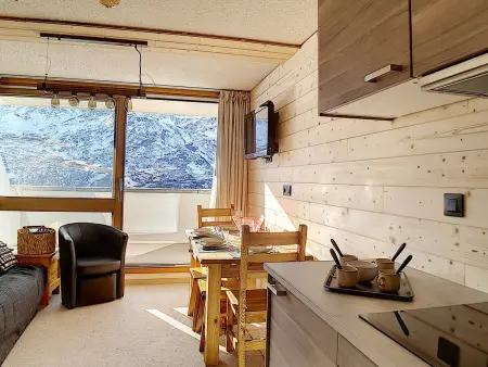 Studio rénové au pied des pistes avec Balcon et Wifi - Photo 3