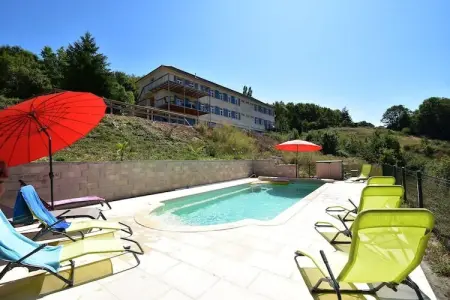 Apt Catharina 3 pers piscine partagée, Appartement à Cuzy avec piscine chauffée - Photo 6