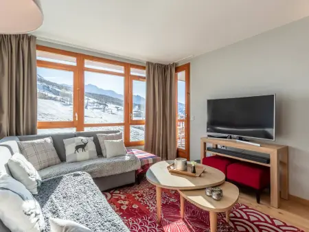 Appartement moderne 4 pièces avec piscine, spa, parking et accès direct aux pistes - Photo 1