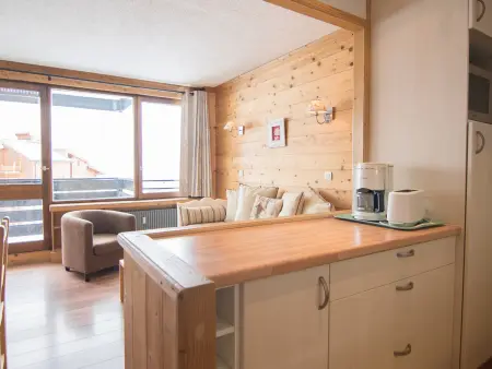Charmant 2 pièces à Tignes, vue montagne, Wifi, près des pistes - Photo 5