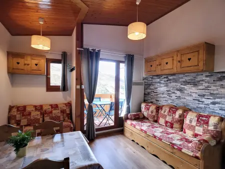 Studio rénové 4 pers, ski aux pieds, Appartement 4 personnes à Les Menuires - Photo 2