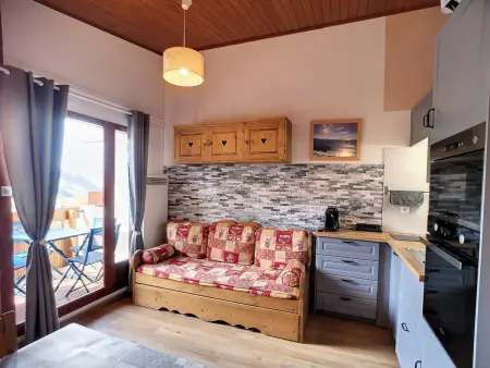 Studio rénové 4 pers, ski aux pieds, Appartement 4 personnes à Les Menuires - Photo 3