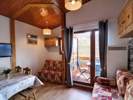 Studio rénové 4 pers, ski aux pieds, Appartement 4 personnes à Les Menuires - Photo 4
