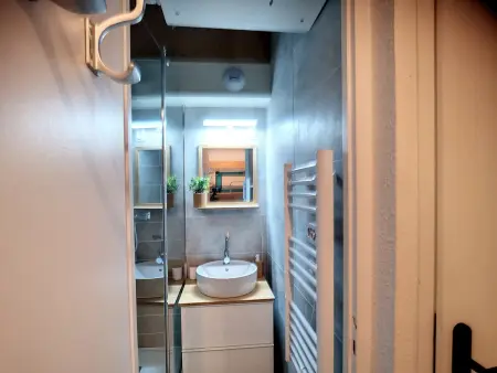 Studio rénové 4 pers, ski aux pieds, Appartement 4 personnes à Les Menuires - Photo 8